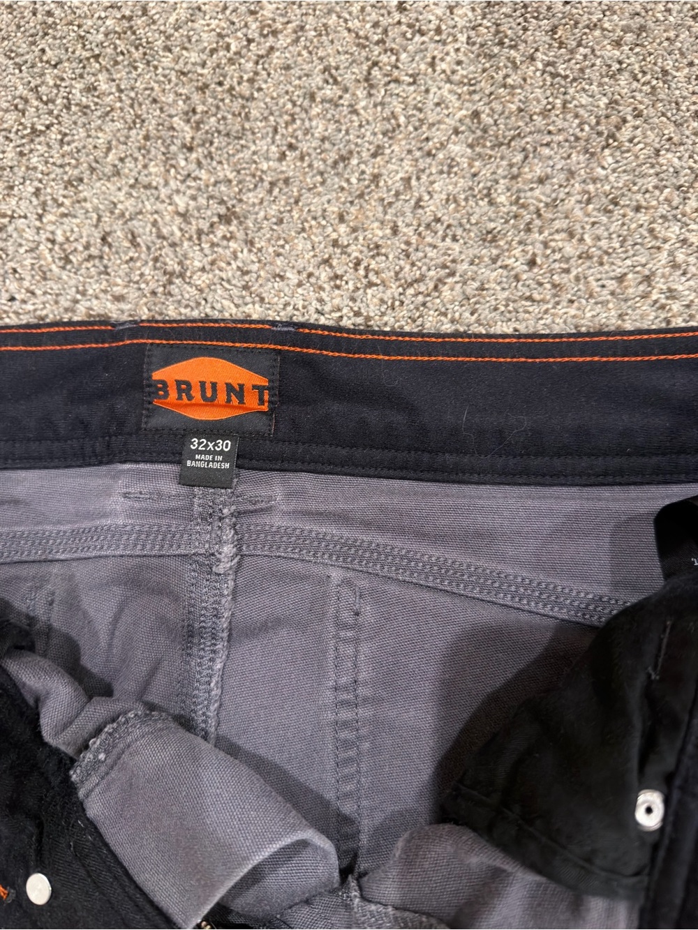 Brunt "The Torra Work Pant" Men's Cargo Utility - Picture 4 of 8